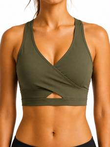 Conjunto de Shorts y Sujetador Deportivo Ligero y Ecológico de Alta Sujeción para Mujer, Tirantes Ajustables, Tejido Transpirable de Secado Rápido, Bolsillo con Cremallera - Product Image 1