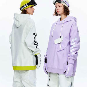 Sudadera con Capucha de Forro Polar para Parejas, Personalizada, para Invierno y Esquí, con Mini Bolsillo Frontal, de Secado Rápido y Ligera, para Hombre/Mujer - Product Image 2