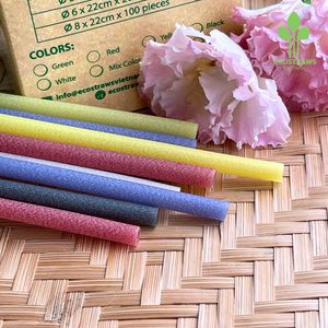 Eco Friendly Rice <b>Straws</b> Sustainable <b>Drinking</b> <b>Straws</b> <b>for</b> Restaurants Cafes Beverage Brands and Green Packaging Supply - Product Image 2