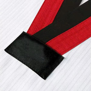 โรงงานผลิตชุดเทควันโดแบบกำหนดเอง (โพลีเอสเตอร์/ผ้าฝ้าย) แห้งเร็ว ระบายอากาศได้ดี ชุดศิลปะการต่อสู้แบบยูนิเซ็กซ์ บริการ OEM - Product Image 6