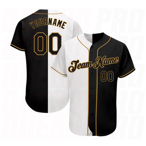 Custom Classic Blank Split Baseball Jersey Button <b>Down</b> Personalized Stitched Team Logo Name Number Men Youth Athletic Sportswear - Product Image 1