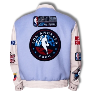 Veste universitaire en laine et cuir brodée de style Jeff Hamilton All-Star 2026 Los Angeles, décontractée et de qualité supérieure |   Commemoratif B2B - Product Image 6