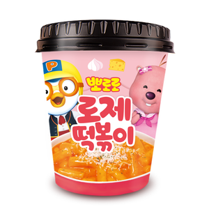 <span class=keywords><strong>Pororo</strong></span> Nongga Fideos Instantáneos Picantes con Queso, Bocadillo de Pastel de Arroz Frito, Sabor a Pollo Cremoso, Estilo <span class=keywords><strong>Coreano</strong></span>, Listo para Comer, 115g, 12 Unidades - Product Image 2
