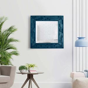 Espejo de Pared de Madera Reciclada, Estilo Rústico, para Interiores de Casas de Campo, Espejo Colgante al por Mayor - Product Image 6