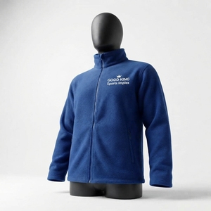 Veste polaire pour homme en gros, écologique, respirante, à séchage rapide, chaude et légère pour l'extérieur - Product Image 3