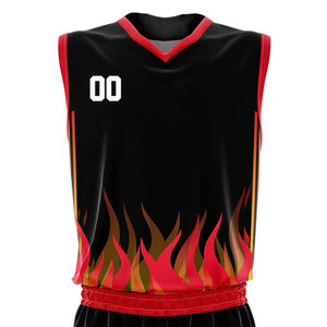 Uniforme de Baloncesto Deportivo Personalizado con Impresión Completa, Material de Poliéster de Alta Calidad, Transpirable, de Secado Rápido, Unisex - Product Image 4