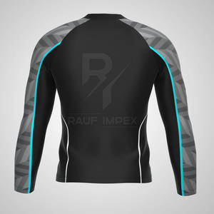 Camiseta de Protección Solar Transpirable para Hombre, Manga Larga, Secado Rápido, Protección UV, para Surf, Natación, Deportes Acuáticos - Product Image 3