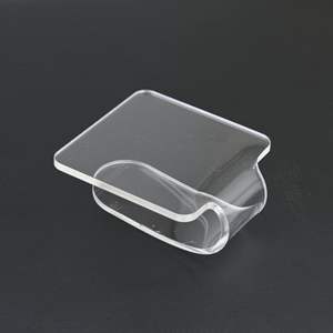 Paleta de Mezcla Transparente de Acrílico para Maquillaje, Bandeja Portátil para Base, Crema, Pigmento, Gel para Uñas - Product Image 1