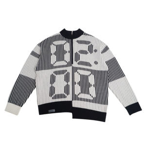 Custom LOGO Men's Knit <b>Pullover</b> Knitwear V-neck <b>Jumpers</b> Spring Autumn Long Sleeve Sweater Knitted Jersey Men - Product Image 1