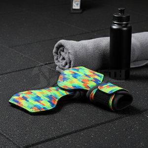 Poignées de musculation robustes en cuir, équipement de gym idéal pour la stabilité du tronc et les levages lourds - Product Image 6