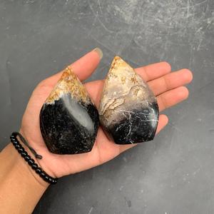 Sculpture décorative en racine de palmier naturelle de qualité supérieure, polie, sculptée à la flamme, origine Indonésie, 7,5 cm, Art & Objets de collection - Product Image 4