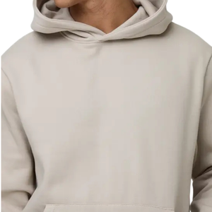 Sweat à capuche ample personnalisé pour homme en mélange de coton épais, coupe décontractée, style streetwear, fabricant OEM ODM - Product Image 3