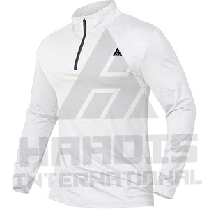 T-shirt à manches longues pour homme, qualité supérieure, coton 100%, couleur unie, style streetwear - Product Image 2
