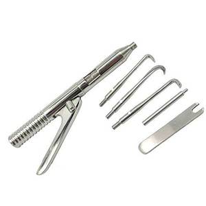 Dental Manual Crown Remover Set 3 Points Fibber Handle Stainless Steel High Quality CE ISO Certified by <b>Blush</b> surgical - Product Image 2