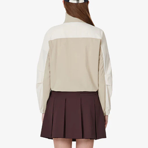 Chaqueta Cortavientos Personalizada para Mujer con Cuello Alto, Ligera, Transpirable, Resistente al Viento, Tejida, Informal para Exteriores, para Todas las Estaciones - Product Image 2