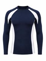 Chemises de protection anti-UV pour hommes - Manches longues en spandex pour tous les sports et activités de plein air - Respirantes, anti-UV, séchage rapide