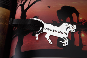 Étiquette de bagage personnalisable pour cheval - Product Image 1