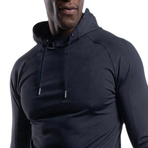 Breathable <b>Lightweight</b> <b>Hoodies</b> For Gym Reasonable Price Solid Color Gym <b>Hoodies</b> Made In Pakistan By Alexandria Industries - Product Image 4