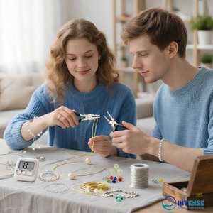 Alicates de Acero Inoxidable para Fabricación de Joyería, Herramienta Ajustable de 2.9mm para Hacer Lazos en Alambre, para Uso Profesional, INTENSE SURGICAL INSTRUMENTS - Product Image 6