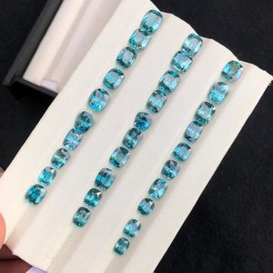 Piedras Preciosas Sueltas de Circonio Azul Natural, Corte Octogonal, Alta Calidad, Certificadas por IGI, Estilo Clásico Brillante para Joyería, Venta al Por Mayor - Product Image 3