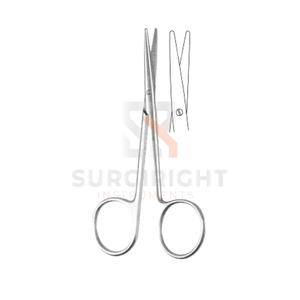 Ciseaux chirurgicaux courbés professionnels pour bébé Metzenbaum en acier inoxydable et carbure de tungstène, instrument manuel, Blush Surgical CE - Product Image 5