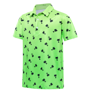 เสื้อโปโลกอล์ฟปักโลโก้ตามสั่ง ระบายอากาศ แห้งเร็ว แขนสั้น สำหรับเด็ก วัยรุ่น เสื้อผ้ากีฬา เสื้อสำหรับกิจกรรมกลางแจ้ง - Product Image 1