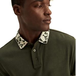 Camisetas Polo Personalizadas de Verano para Hombre con Logotipo Impreso, Cuello en V, Tejido de Punto Transpirable, Estilo Deportivo Casual - Product Image 3