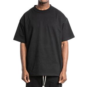 เสื้อยืดคอกลมทรงหลวมมีฮู้ดสำหรับผู้ชายขนาดใหญ่พิเศษพิมพ์ลายออกแบบได้ตามต้องการโลโก้ออกแบบได้ตามที่ต้องการ - Product Image 3