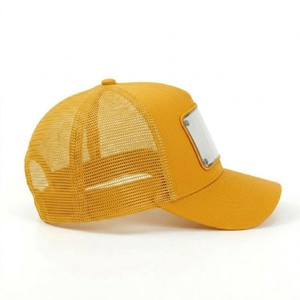 Casquette Trucker Unisexe en Toile et Maille, Style Décontracté Streetwear, Réglable, Respirante, Mode Estivale, Visière Courbée, Pour Tous les Jours et Activités de Plein Air, Chapeau Snapback - Product Image 5