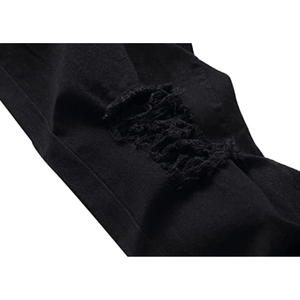 Jeans de Mezclilla Ajustados y Desgastados para Hombre, Estilo Casual, Jeans Ajustados de Moda para Hombre - Product Image 5