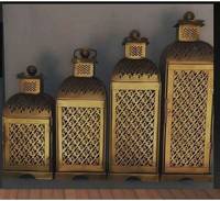 Lanternes suspendues en laiton de haute qualité, écologiques, centres de table de Noël, jardinières d'intérieur et d'extérieur, décorations élégantes pour la maison