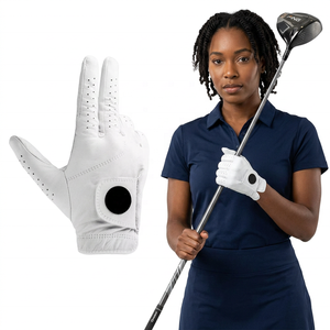 Guantes de Golf Personalizados para Hombre de Alta Calidad Antideslizantes, Último Diseño, Cuero Genuino Cabretta, Transpirables, para Uso Deportivo, con Cierre a Presión - Product Image 3