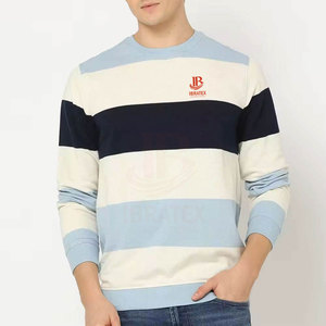 Pull à col rond personnalisé avec logo, sweat-shirts pour hommes en tricot de haute qualité, créez votre propre logo, matière 100% coton, sweat-shirts pour hommes - Product Image 1