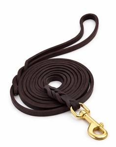 Laisse pour chien en cuir de vachette faite à la main - Product Image 1