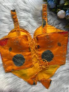 Última Colección, Blusa Elegante de Seda con Diseño de Alta Costura, Lista para Usar, Moda Femenina, Fabricante, Proveedor Indio - Product Image 5