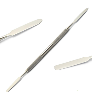 ไม้พายปูนซีเมนต์สองด้าน สแตนเลสสตีล จับถนัดมือ ใช้ซ้ำได้ คุณภาพสูง ได้รับการรับรองมาตรฐาน CE ระดับ 3 สำหรับผู้เชี่ยวชาญในการผสมแว็กซ์ - Product Image 1