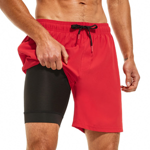Short de bain pour homme très populaire, original, décontracté, élastique, séchage rapide, imperméable, respirant, avec cordon de serrage - Product Image 1