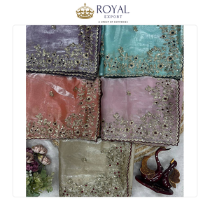 Colección Exclusiva de Sarees de Alta Calidad con Hermoso Diseño y Bordados, Ideales para Fiestas y Bodas - Product Image 6