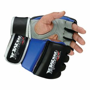 Gants de combat MMA professionnels en cuir à demi-doigts, légers, respirants, anti-humidité, pour adultes, hommes, boxe, grappling - Product Image 1