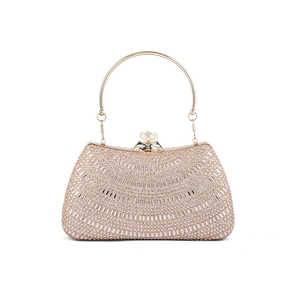 Champagne Fancy P24185 <b>Evening</b> <b>Bag</b> Clutch - Product Image 1