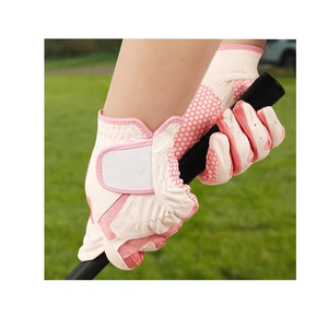 ถุงมือกอล์ฟสำหรับทุกเพศของวานเทร็กซ์ อินดัสทรีส์หนังแท้กันลื่นสำหรับมือขวาสำหรับกิจกรรมกลางแจ้งสีน้ำเงินสีแดงสีขาวแบบสวม - Product Image 3