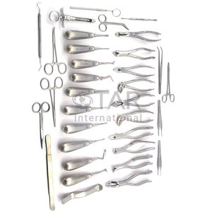 Juego de 32 Piezas de Instrumentos Quirúrgicos Dentales Premium para Extracción de Dientes, Elevadores y Pinzas Profesionales para Extracción - Product Image 2
