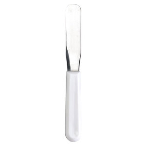 Espátula Mezcladora de Acero Inoxidable con Mango de Plástico Blanco de 195 mm, Instrumento de Precisión para Laboratorio Dental para Mezclar Yeso - Product Image 4