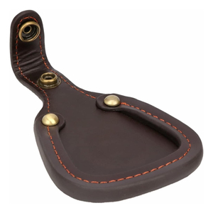 New Leather Gun Barrel Rest Toe Protector Pad Brown Thick Leather Shooting & Hunting <b>Support</b> Cushion Accessories - Product Image 3
