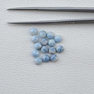 Rodocrosita azul natural, cabujón de forma redonda de 5mm, tienda de piedras preciosas semipreciosas sueltas, oferta a granel en línea a precio mayorista, India - Product Image 1