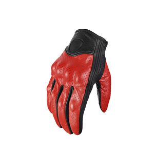 Gants de moto d'hiver professionnels noirs en nylon, demi-doigts, compatibles écran tactile, imperméables, auto-chauffants et respirants - Product Image 3