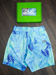 Short de bain décontracté pour homme, taille mi-haute, tricoté, imprimé floral, séchage rapide, respirant, écologique, avec cordon de serrage, collection été 2026 - OEM - Product Image 2