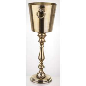 Seau à glace de luxe pour champagne et vin, présentoir de sol en métal pour boissons, refroidisseur de fête - Product Image 5