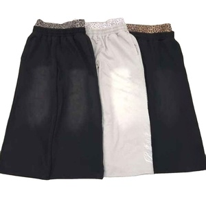 Ensemble survêtement homme personnalisé avec logo, effet délavé, en molleton de coton uni, respirant, pull chaud pour l'hiver - Product Image 3