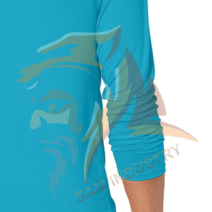 Camiseta de Manga Larga Transpirable y Ecológica con Cuello Redondo, Logotipo y Diseño Personalizados, 100% Algodón, Secado Rápido - Product Image 6